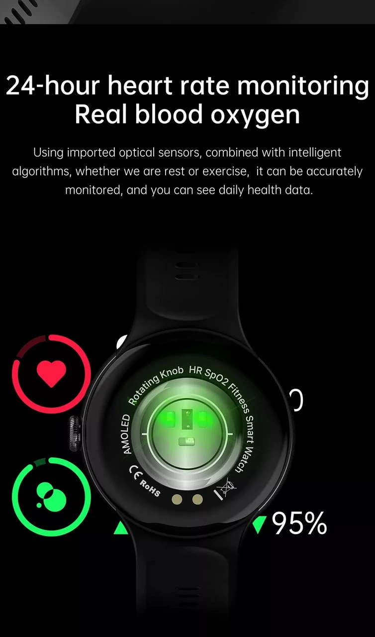 Orë e mençur Linwear LA13 AMOLED, rozë