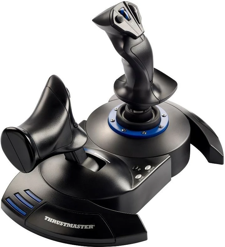 Joystick Thrustmaster T.Flight Hotas 4, PC, PlayStation 4, USB 2.0, i zi, blu