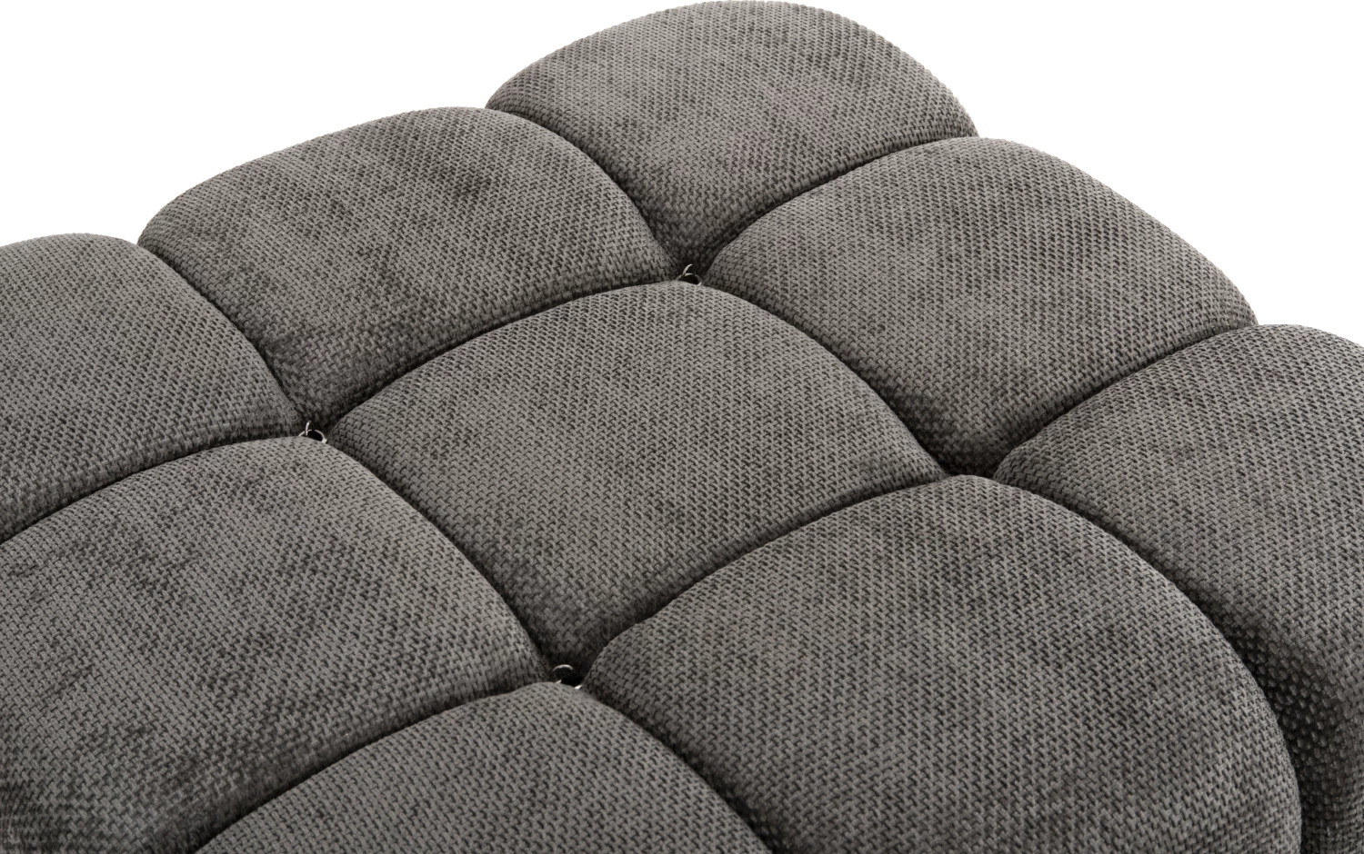 Divan polimorfik SHIFTER FH6073.02, pëlhurë e teksturuar, ngjyrë gri, 290x196x76H cm