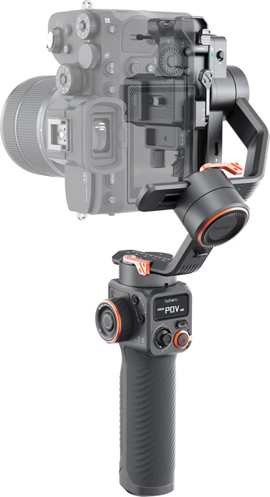 Stabilizator gimbal 3-aksësh Hohem iSteady MT3, AI tracking, 17 orë bateri, 1.4 kg ngarkesë maks, i zi