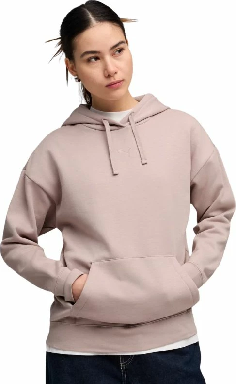Duks për femra Puma ESS Centered Cat Logo Relaxed Hoodie 692917 89, rozë