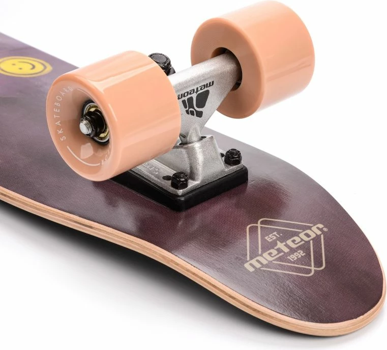 Skateboard Meteor për të gjithë, gri/argjendtë