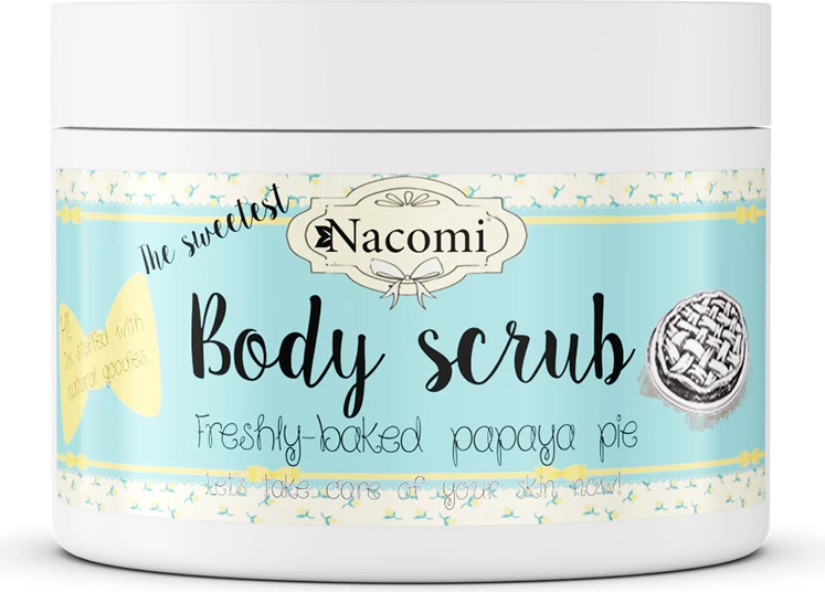 Skrab trupi për femra Nacomi Fresh Cake me Papaja, 200g