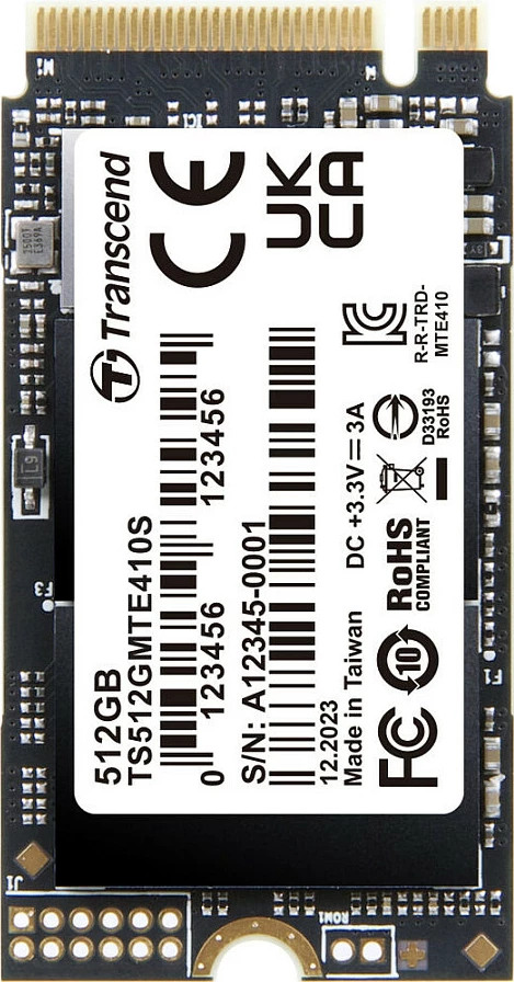 SSD Transcend 512GB M.2 2242 PCIe Gen4x4 NVMe 3D NAND