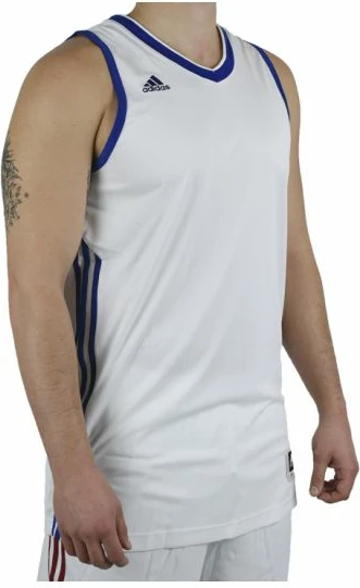 Fanellë adidas për meshkuj, e bardhë [Madhësia: 2XL2]