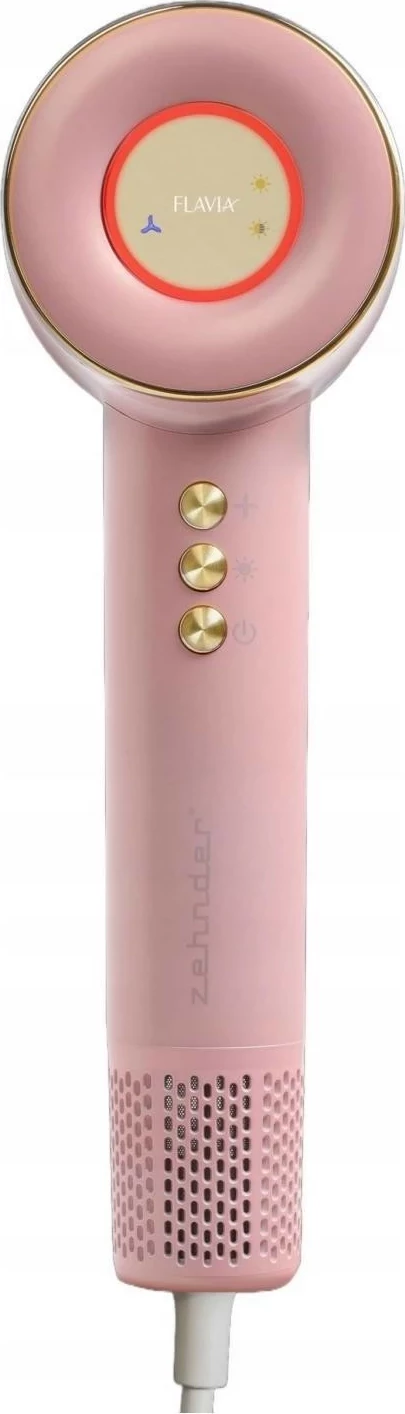 Tharëse flokësh Zehnder Flavia S1000R, 1600W, rozë