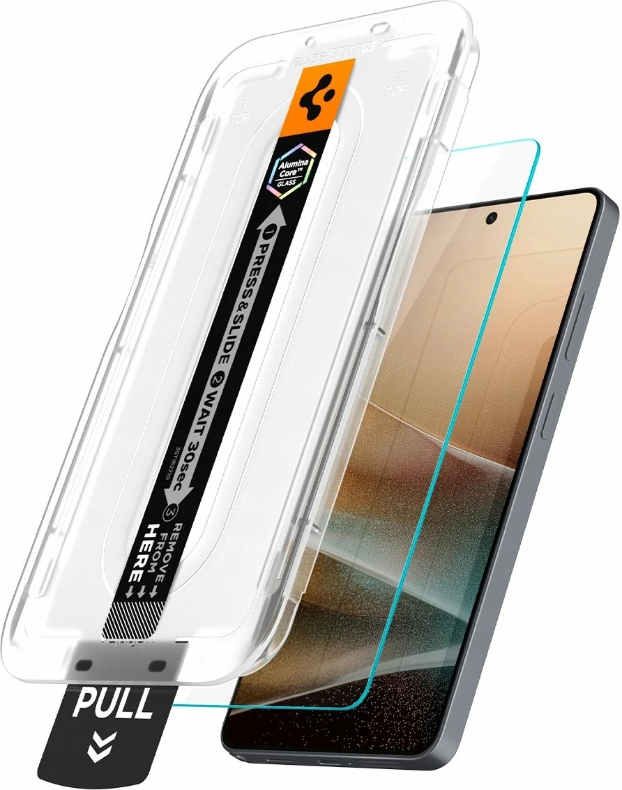 Xham i kalitur mbrojtës ekrani Spigen Glas.tR EZ Fit Pro Anti-Reflection për Samsung Galaxy S26 Ultra, 2 copë, transparent