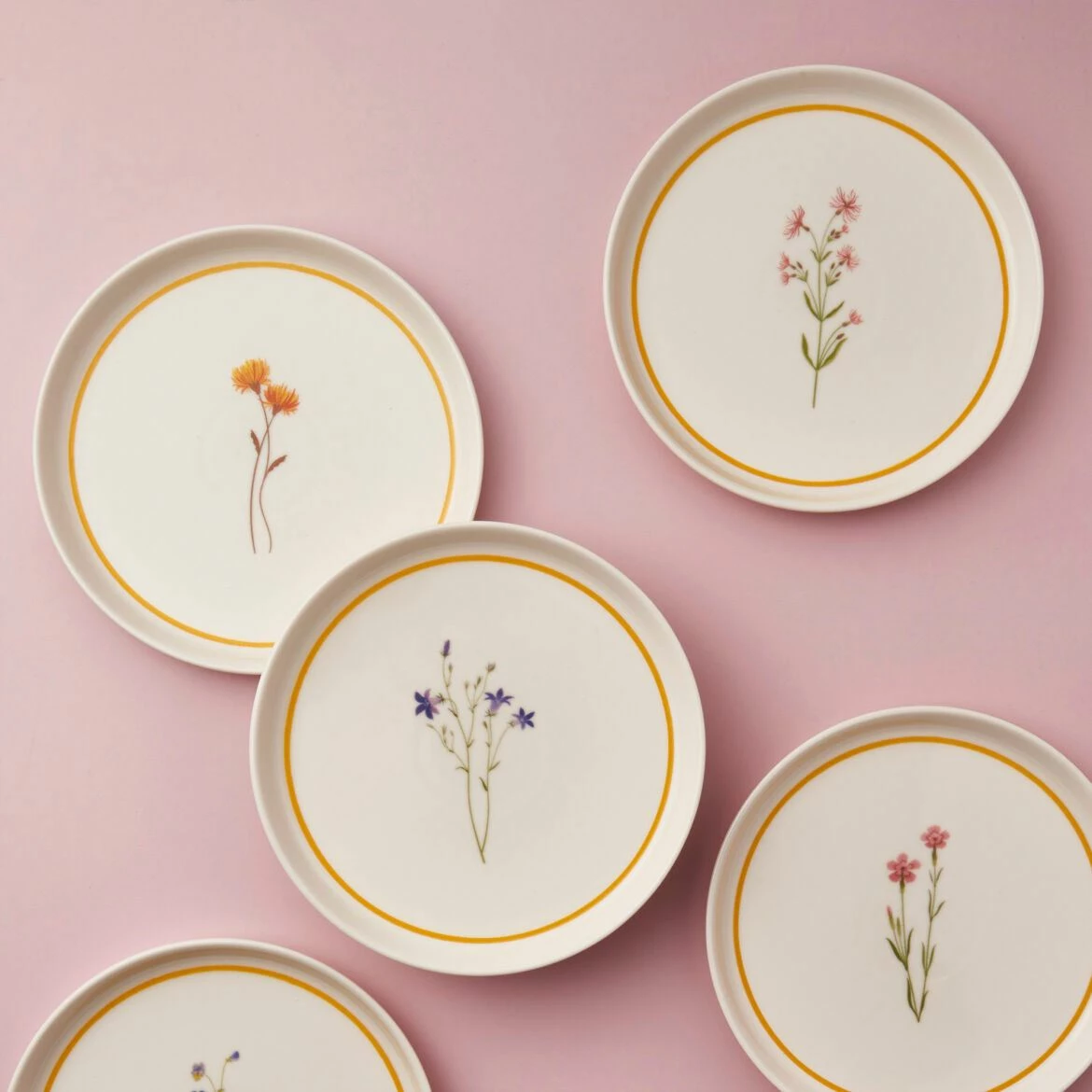 Set pjatash për ëmbëlsira (6 copë), Hermia Concept, GBSBLB621DUE2955K
