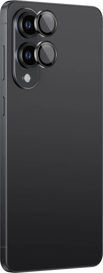 Xham mbrojtës kamerës AmazingThing Radix AR për Samsung Galaxy S25 Edge, i zi