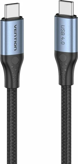 Kabllo USB-C në USB-C Vention, e zezë