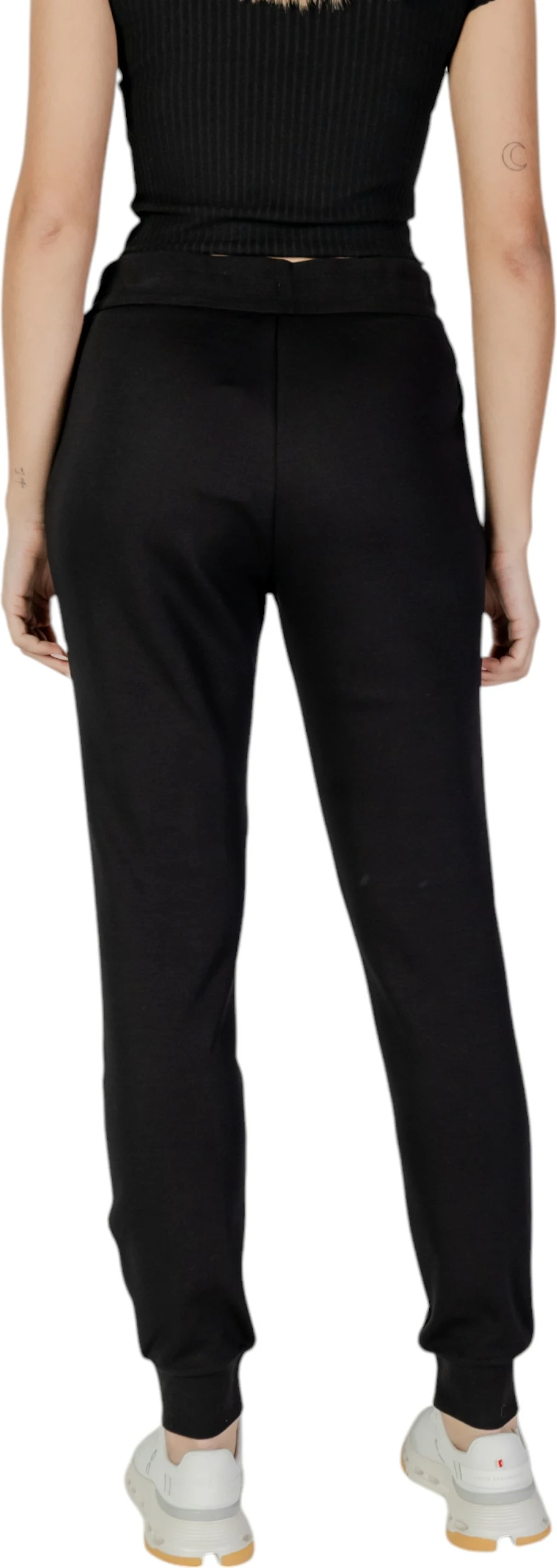 Pantallona sportive për femra Armani Exchange XW000824 AF10818, të zeza [Madhësia: L]