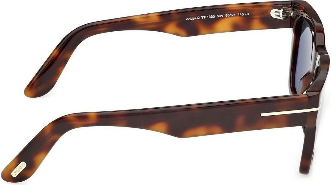 Syze dielli për meshkuj Tom Ford ANDY-02 FT1333 53V, Havana [Ngjyra: 53]