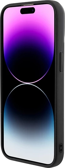 Mbështjellës Guess GCube Stripes MagSafe për iPhone 15 Pro Max, i zi