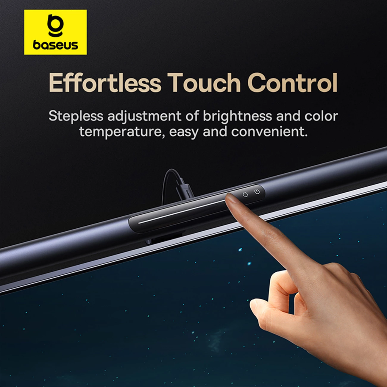 Llambë monitori Baseus i-wok 3 BS-LT007, magnetike, USB-C, e zezë