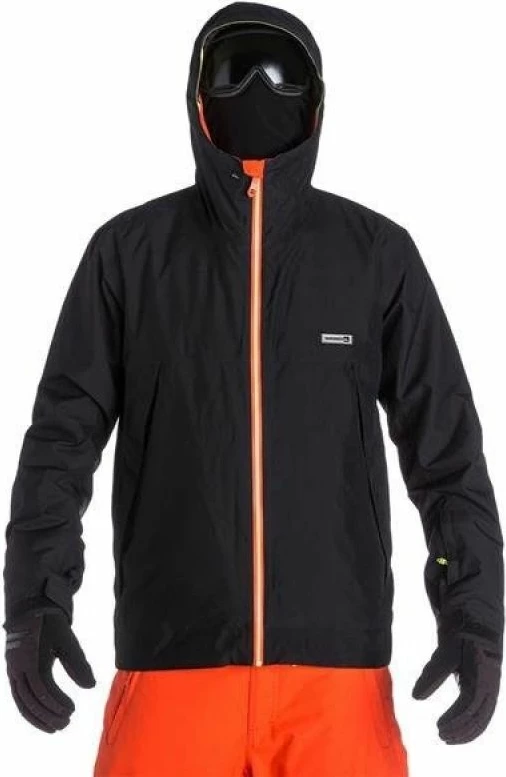 Jakne snowboardi për meshkuj Quiksilver, e zezë
