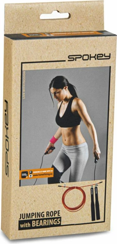 Litar kërcimi Spokey Crossfit Tweet I 920 969, i kuq