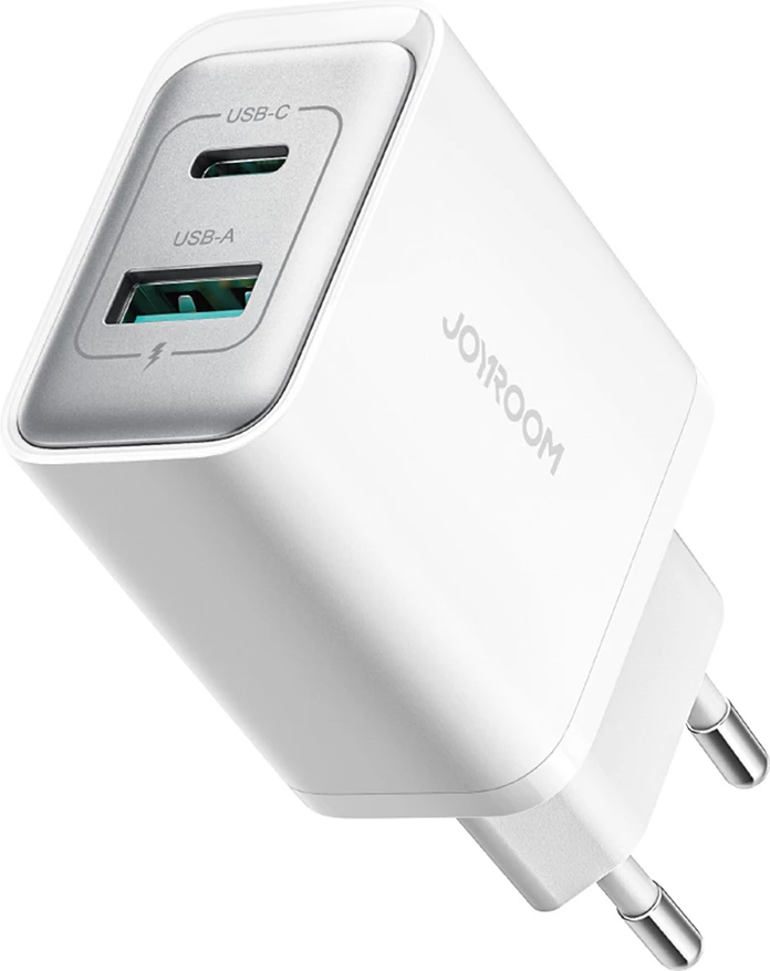 Karikues muri Joyroom JR-TCF15 30W USB-C/USB-A me 2 porta, prizë EU, i bardhë
