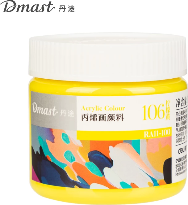 DELI NGJYRE AKRIL 100ML 106 LEMON YELLOW