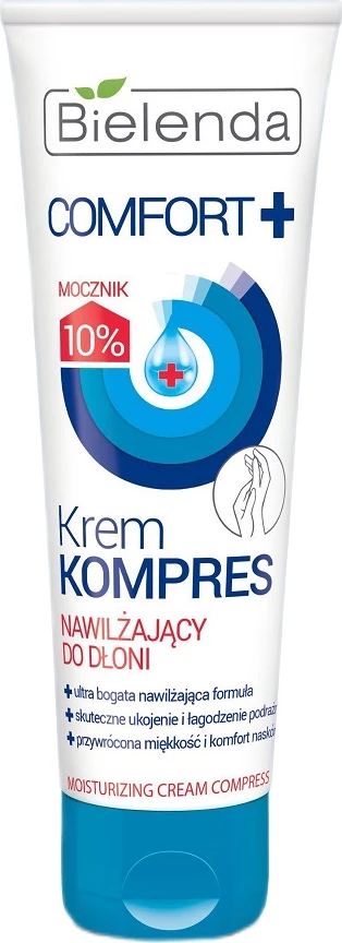 Krem për duar Bielenda Comfort+ Moisturizing Hand Compress, 75ml