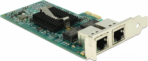 Kartelë rrjeti DeLOCK 89944, PCI Express, 2x RJ-45 Gigabit