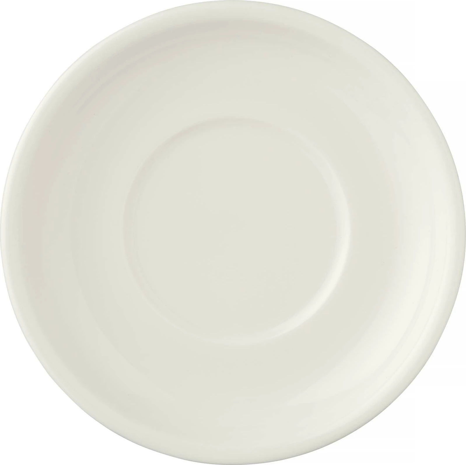 Pjatë nënfilxhani Fine Dine Crema 200 mm, porcelan i vitrificar, krem, set 6 copë