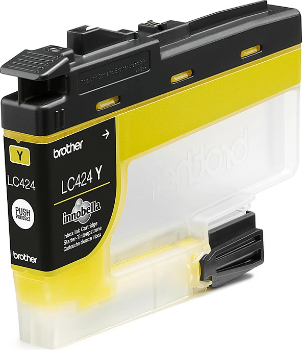 Toner Brother LC424Y, verdhë, 750 faqe