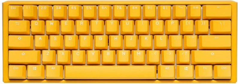 Tastierë gaming Ducky One 3 Mini, e verdhë