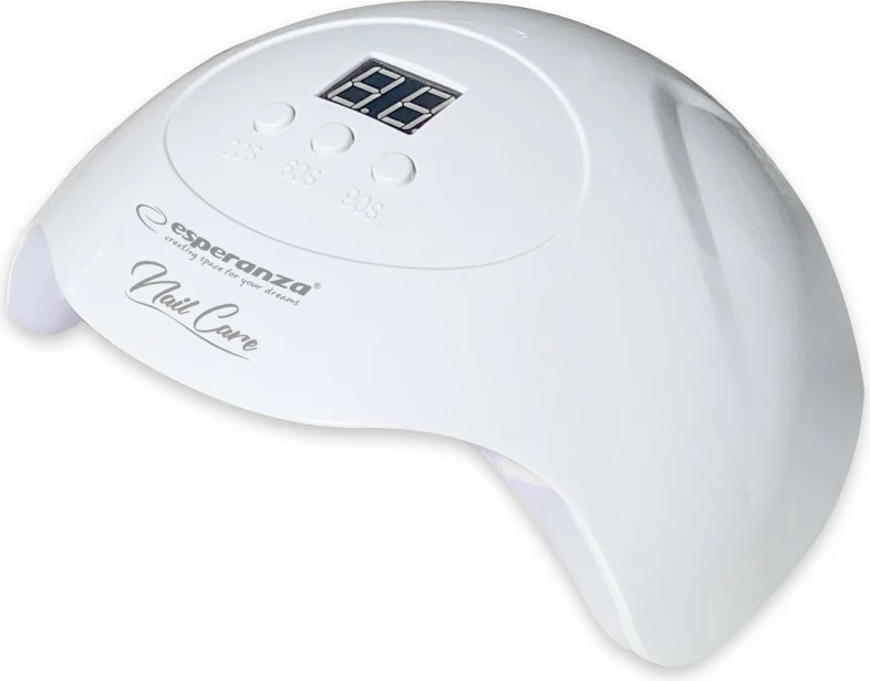 Llambë UV LED për thonj Esperanza Agate EBN010, 36W, Bardhë