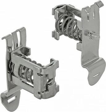 Klemë mbrojtëse DeLOCK për shinë DIN 35 mm, 3-8 mm, metal
