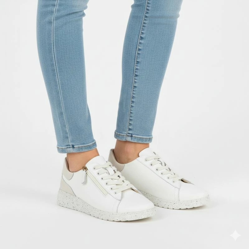 Këpucë me taka për femra Jezzi 138, bezhë