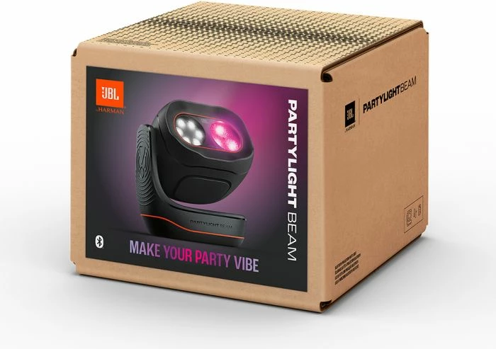 Dritë party JBL PartyLight Beam, 22 W, Bluetooth 5.3, RGB, e zezë