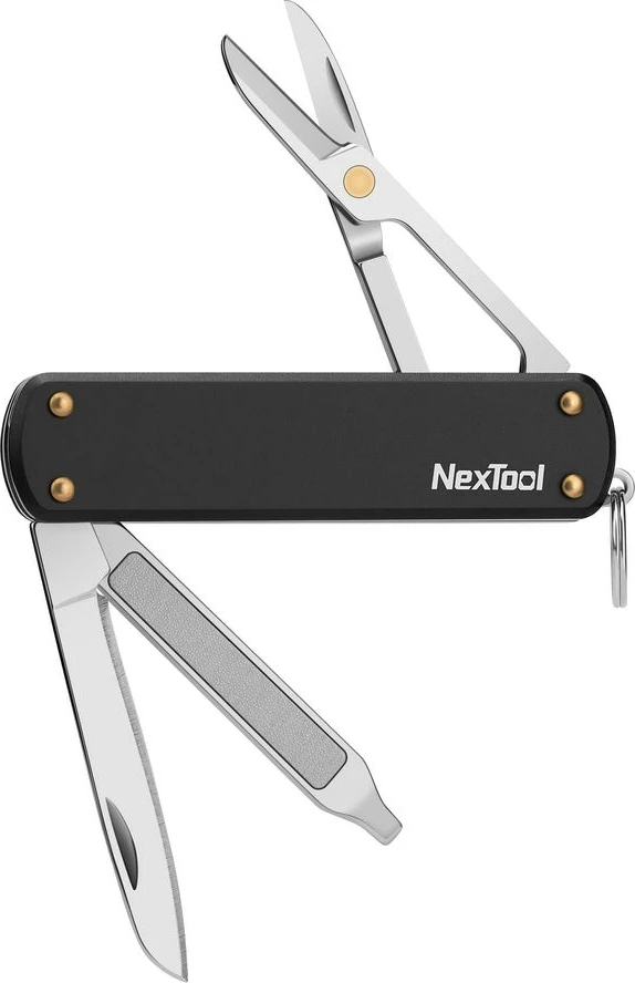 Thikë xhepi multifunksionale NexTool NE0141 4-në-1, e zezë