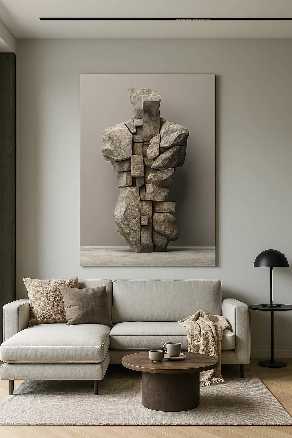 Pikturë dekorative në kanavacë, shumëngjyrëshe, Wallity, HM_CNVS26-28, 50x70cm