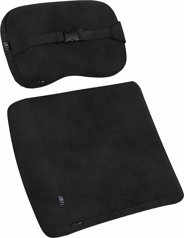 Set jastëkë memory foam Noblechairs Shure Edition GAGC-343 40x32 cm, të zinj, 2 copë
