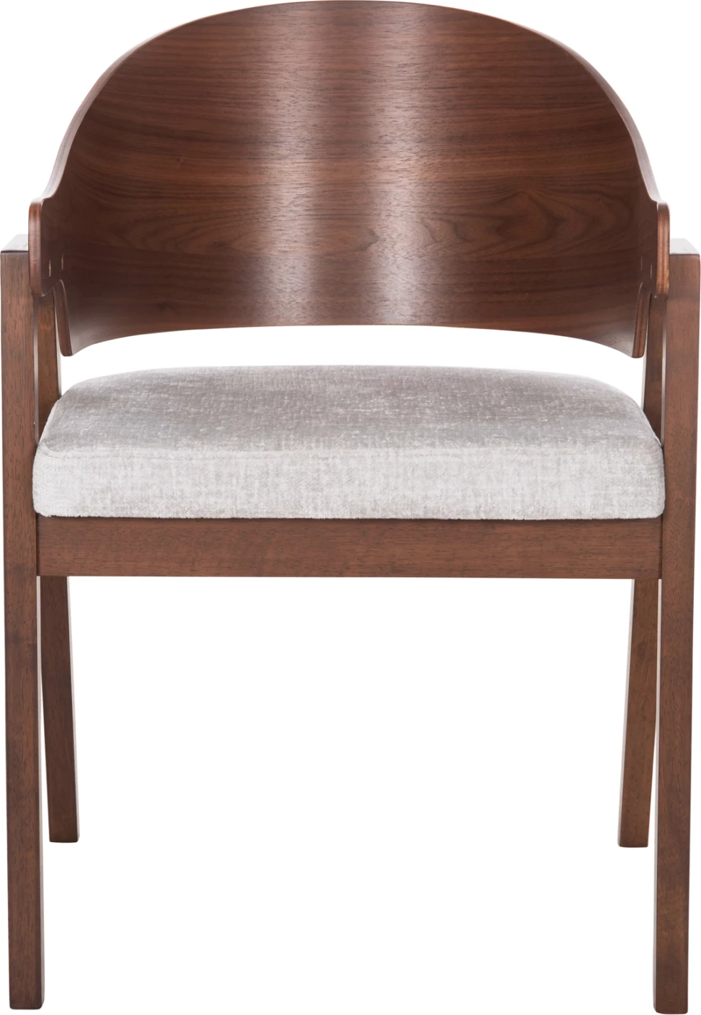 Karrige për ngrënie NERO FH9972 dru gome ngjyrë arre-gri, set prej 2 copë