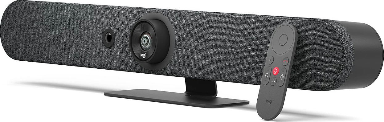 Sistem video-konference Logitech Rally Bar Mini Cat5, 4K, kënd 120°, Ethernet, touchscreen 10.1", gri e errët