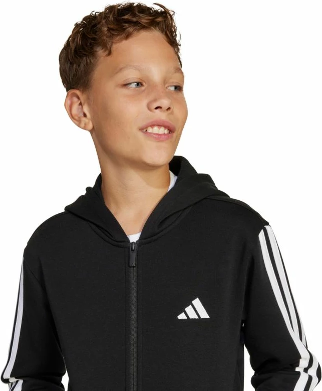 Duks për fëmijë adidas, zi e bardhë [Madhësia: 128 cm]