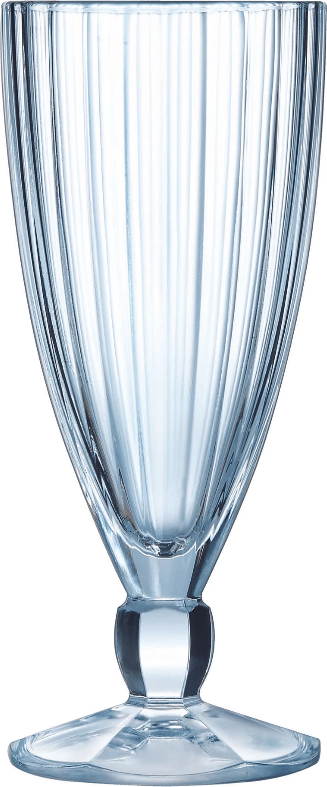 Gotë deserti Arcoroc Quadro 360 ml, transparente, set 6 copë