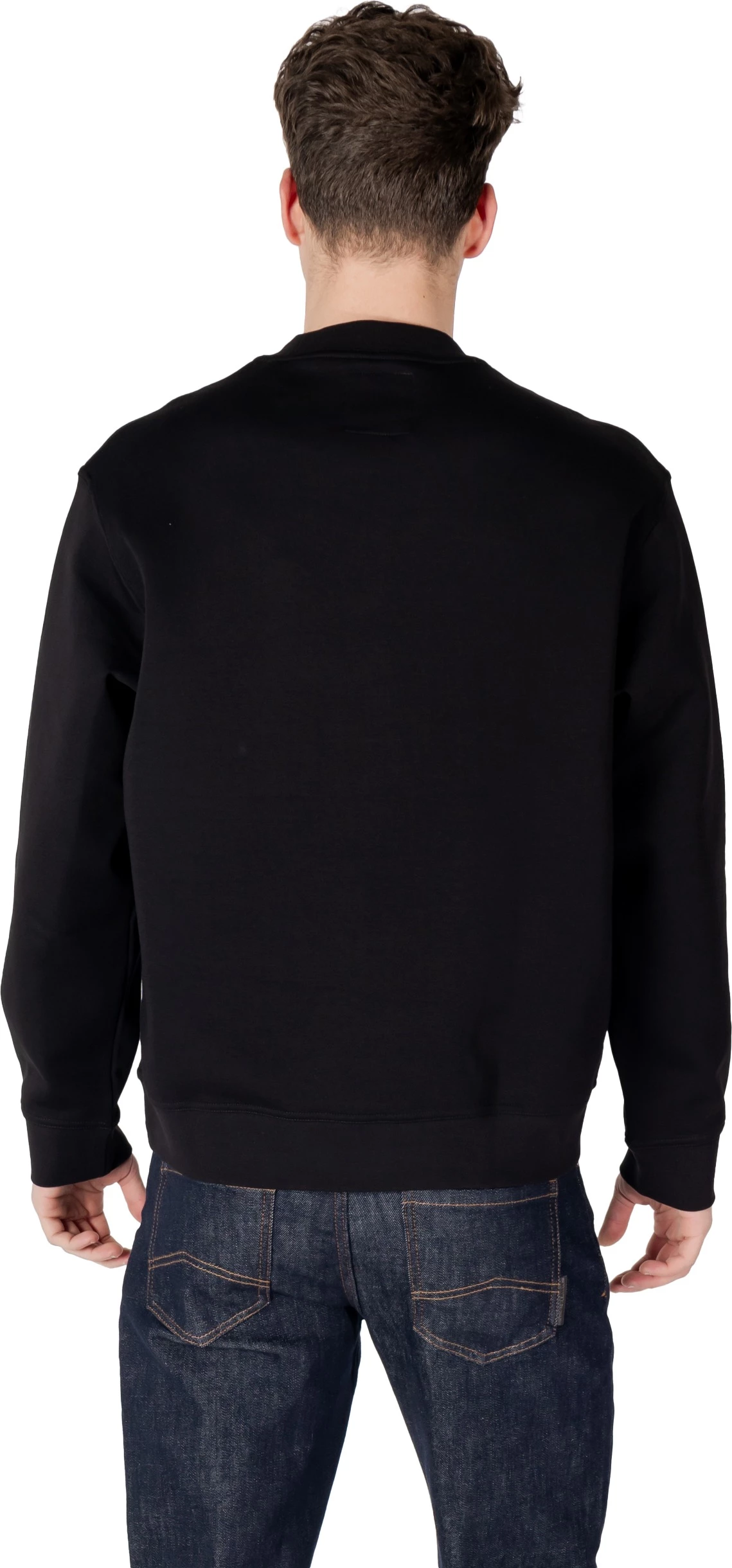 Duks për meshkuj Armani Exchange XM000368 AF10818, i zi [Madhësia: S]