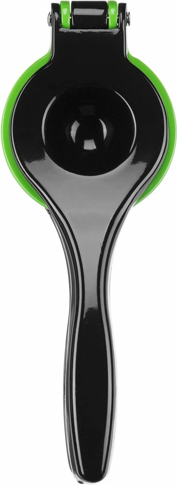 Shtrydhëse agrumesh dore, Bar Up, dy tasa Ø55/Ø70 mm, alumini i veshur me pluhur, 225x80x55mm, e zezë/jeshile