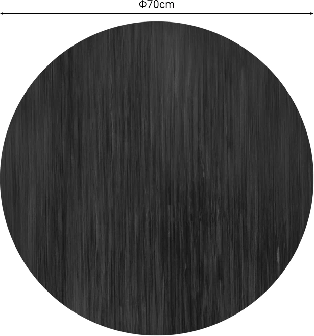 Sipërfaqe tavoline Jedre ngjyrë arre D70cm