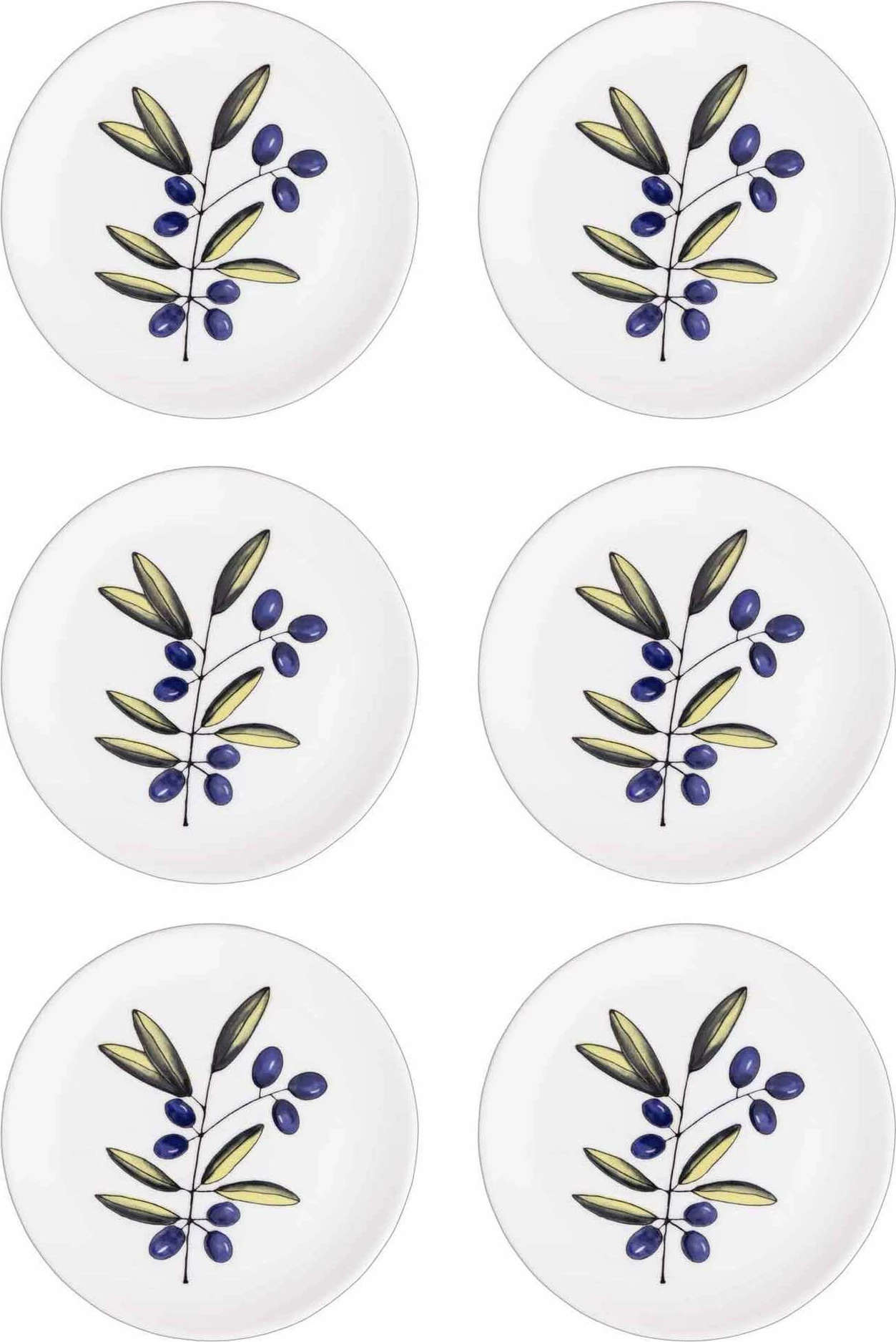 Set pjatash shërbimi (6 copë), Hermia Concept, OVS0003