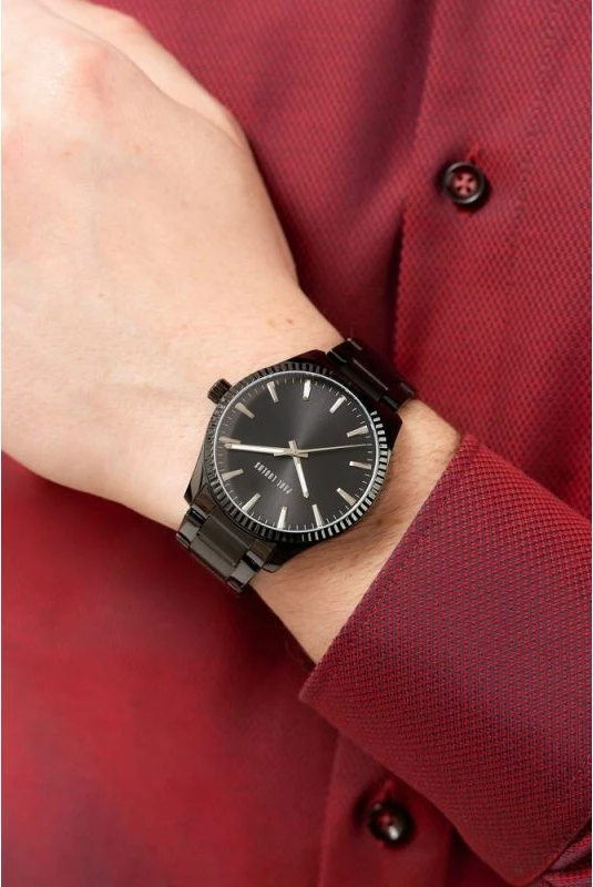 Orë dore për meshkuj Paul Lorens, e zezë