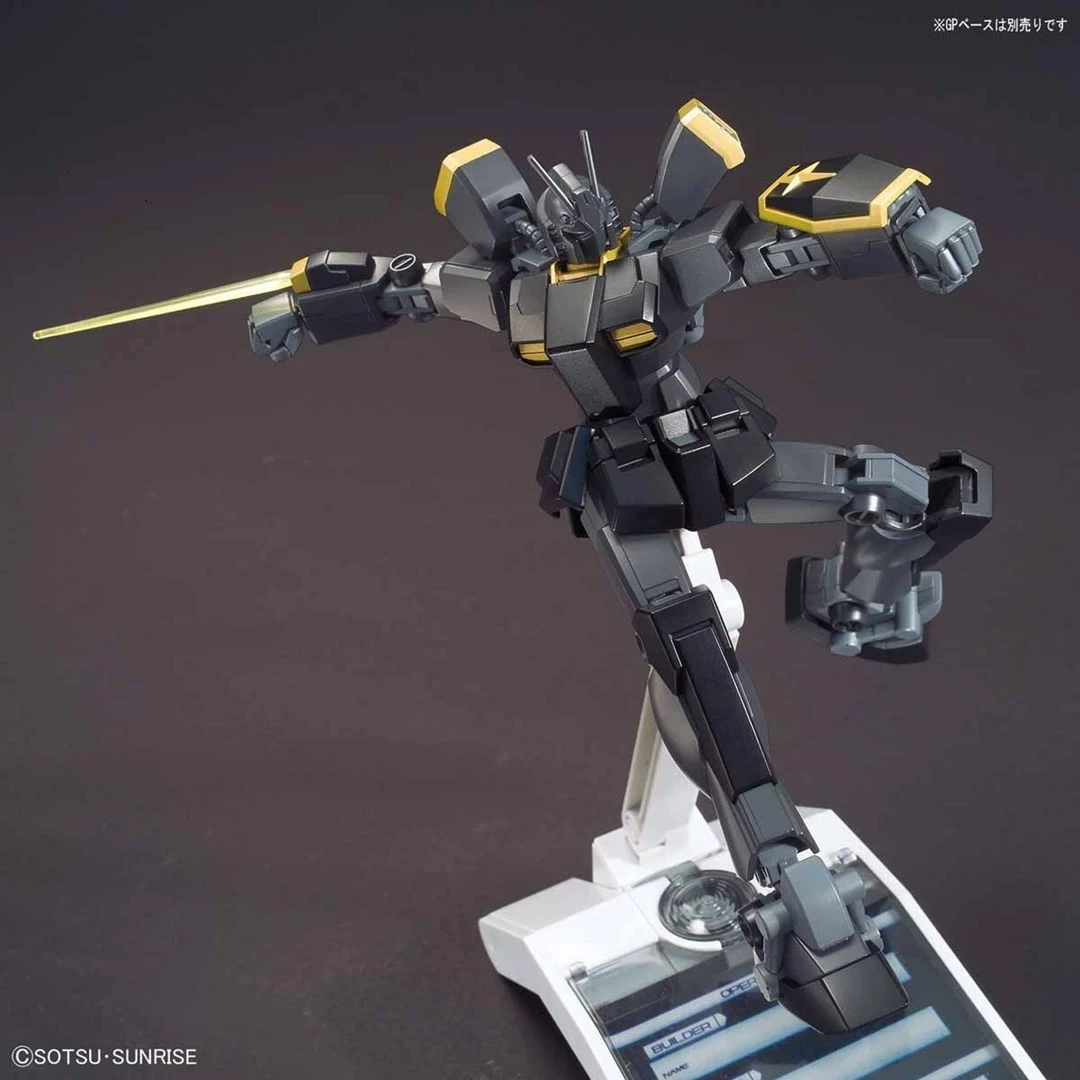Model ndërtimi Bandai HGBF Gundam Lightning Black Warrior 1/144, i zi