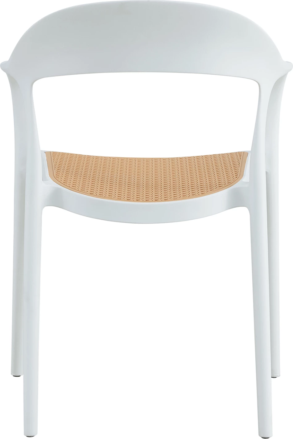Karrige CLEO polipropileni FH5935.01, e bardhë-bezhë, 57x53x81 cm