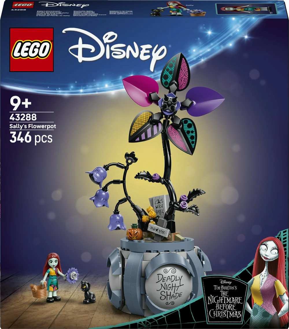 Set LEGO Disney Sally Plant Pot 43288, 346 copë