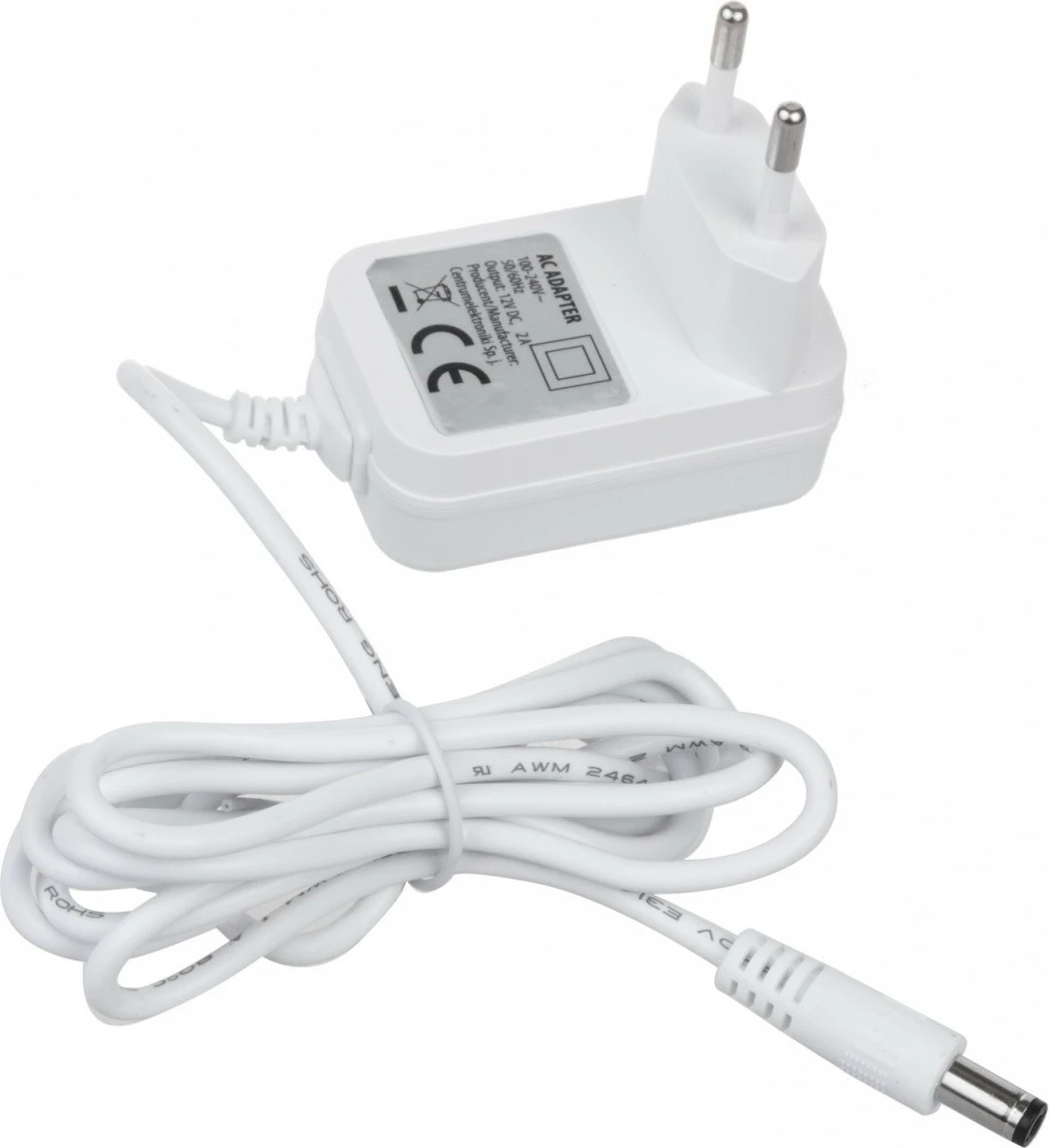 Lampë tavoline LED Maclean MCE616W, 9W, me karikues wireless Qi, E bardhë