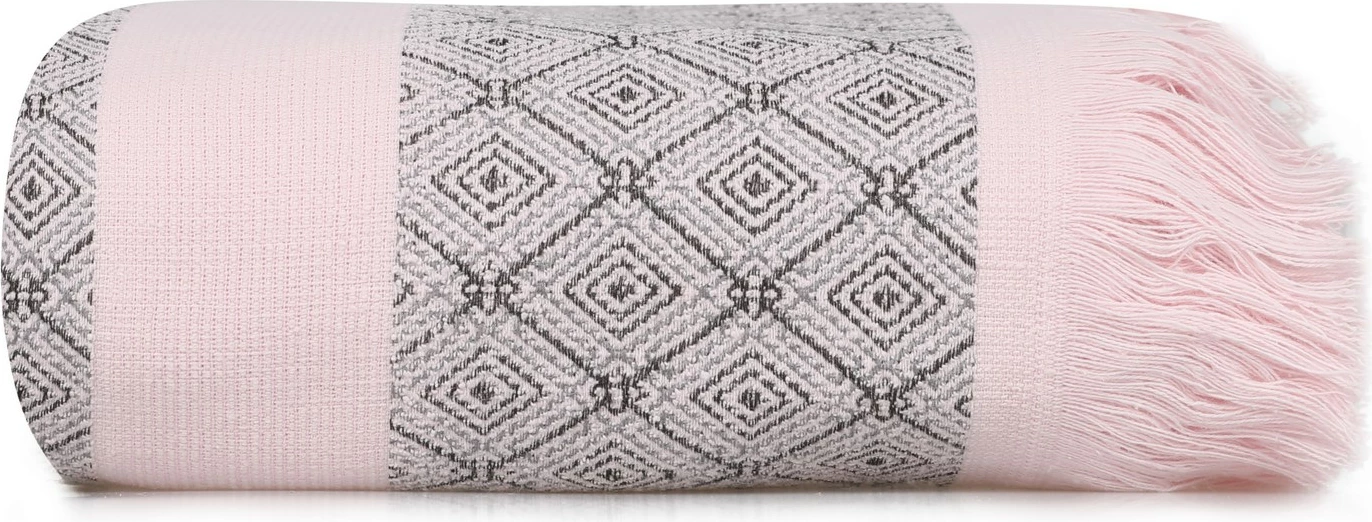 Peshqir banje Mijölnir, Twins, ngjyrë pluhur, 75x150cm