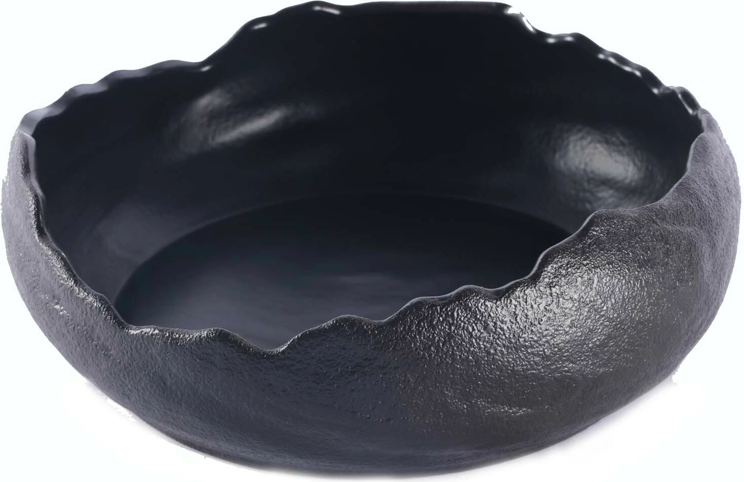 Tas servirjeje Fine Dine Crust ø200 mm 800 ml, i zi, set 3 copë