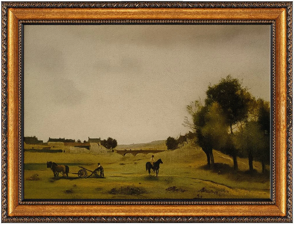 Pikturë dekorative në kanavacë me kornizë, Wallity, ATCRCVCNVSMDL68, 50x70cm